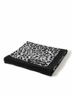 TOM FORD - Leopard-Print Cotton-Terry Jacquard Beach Towel