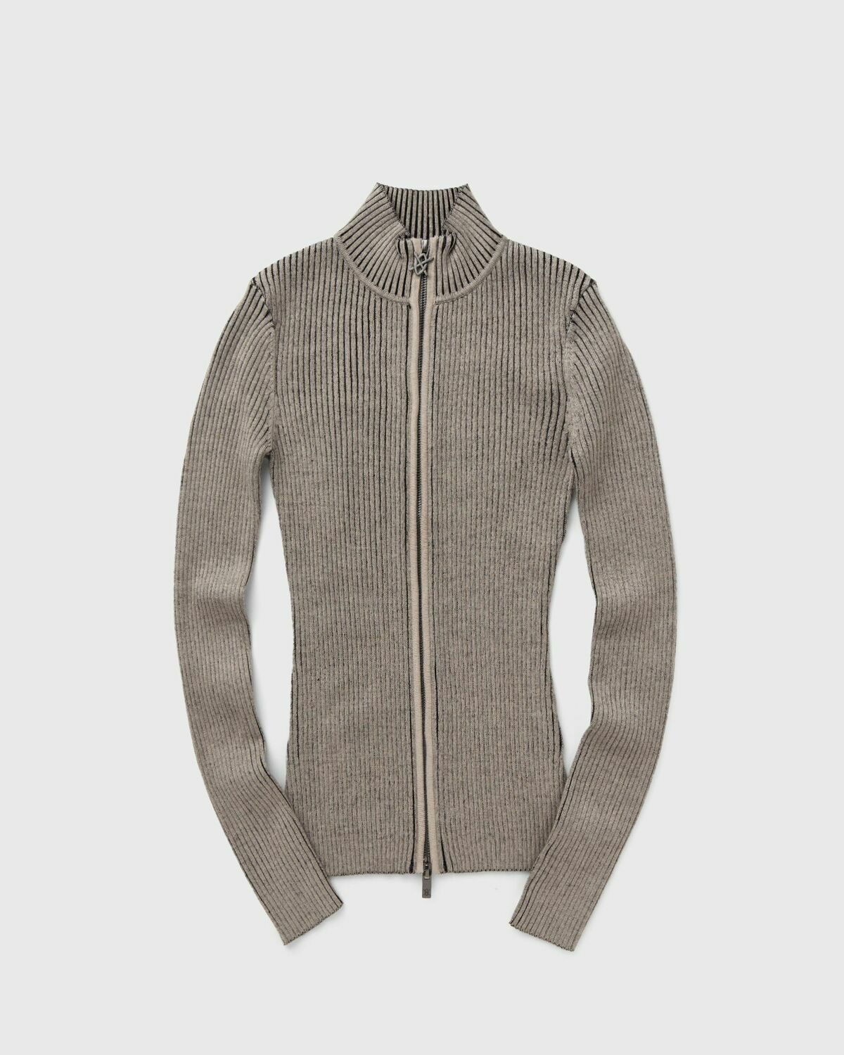 Daily Paper Alora Two Tone Knit Vest Beige Pullovers/Zippers & Cardigans