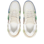 Raf Simons Men's Cylon-21 Sneakers in Cream/Brown/Blue