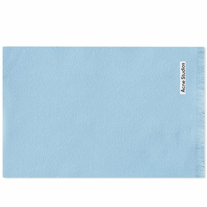 Photo: Acne Studios Men's Vernon Scarf in Light Blue