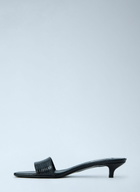 Toteme Slim Lizard-Embossed Bandeau Sandals