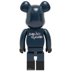 Medicom Be@rbrick Squid Game Frontman in 1000%/Black