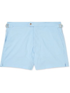 TOM FORD - Slim-Fit Short-Length Swim Shorts - Blue