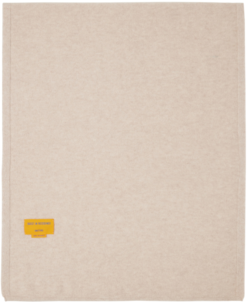Guest In Residence Beige 'The Big' Scarf