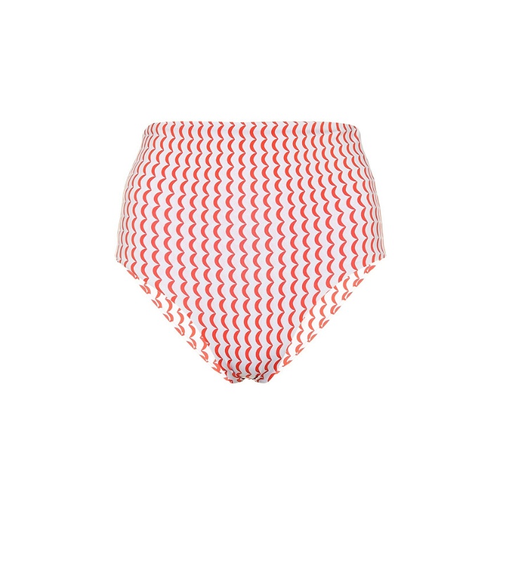 Photo: Asceno - Deia wave-print bikini bottoms