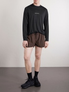 Portal - Lateral Peak Logo-Print Recycled-Jersey T-Shirt - Black