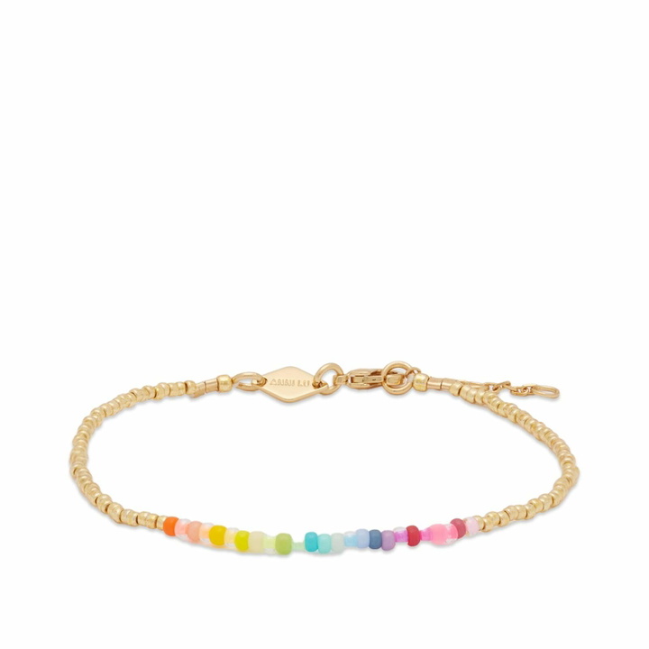 Photo: Anni Lu Women's Golden Rainbow Bracelet in Multi 