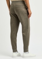 Boss Logo Jersey Sweatpants Charcoal
