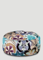 Passiflora Giant Large Pouf in Blue