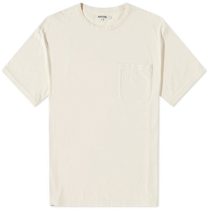 Photo: Kestin Men's Fly Pocket T-Shirt in Ecru