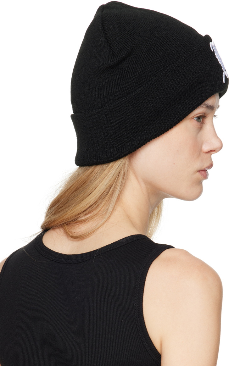 R13 Black 'R13' Beanie