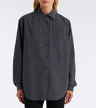 The Row Ludao cotton and silk shirt