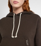 JW Anderson Cropped cotton hoodie