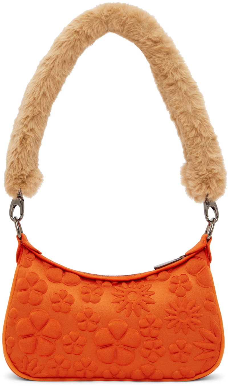 Paula Canovas Del Vas Orange Mini Carmen Shoulder Bag Paula 