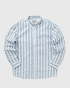 Carhartt Wip L/S Dillion Shirt Blue/White - Mens - Longsleeves