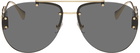 Versace Gold Double Medusa Sunglasses