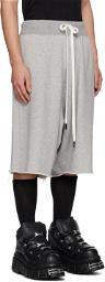R13 Gray Jumbo Shorts