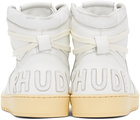 Rhude White Rhecess Hi Sneakers