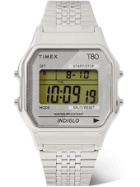 TIMEX - T80 34mm Stainless Steel Digital Watch