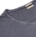 Massimo Alba - Panarea Slim-Fit Garment-Dyed Cotton-Jersey T-Shirt - Men - Navy