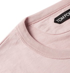 TOM FORD - Cotton-Jersey T-Shirt - Men - Pink