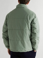 Onia - Padded Quilted Nylon and Cotton-Blend Poplin Jacket - Green