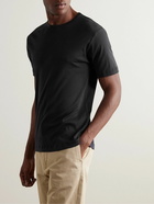 Sunspel - Sea Island Cotton-Jersey T-Shirt - Black