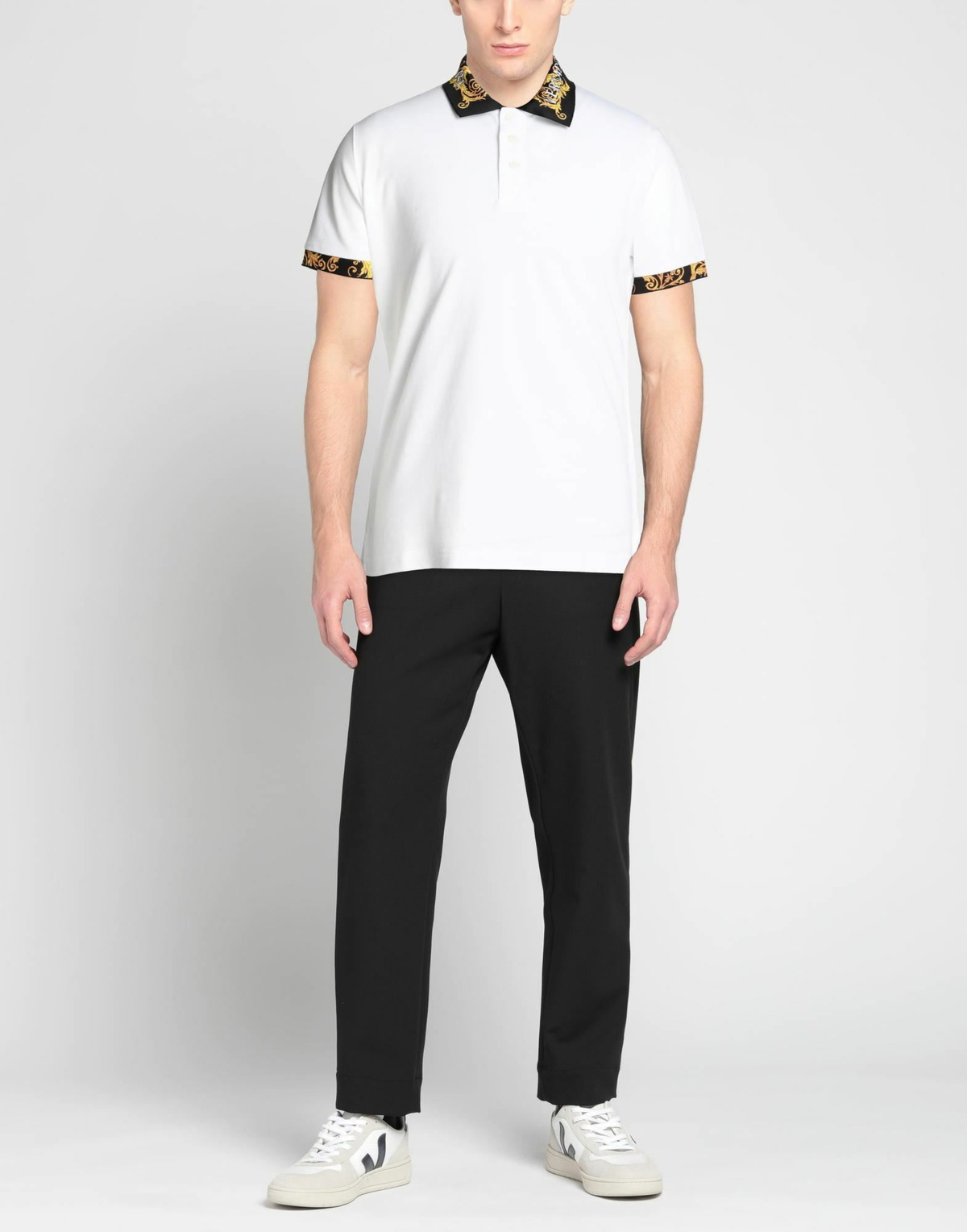 Versace Jeans Couture Mens Polo shirt in White