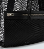 Tom Ford Leather-trimmed backpack