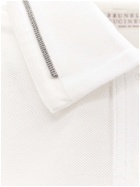 Brunello Cucinelli   Polo Shirt White   Womens
