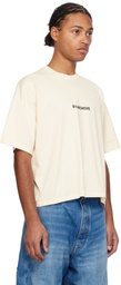 B1ARCHIVE Off-White Crewneck T-shirt