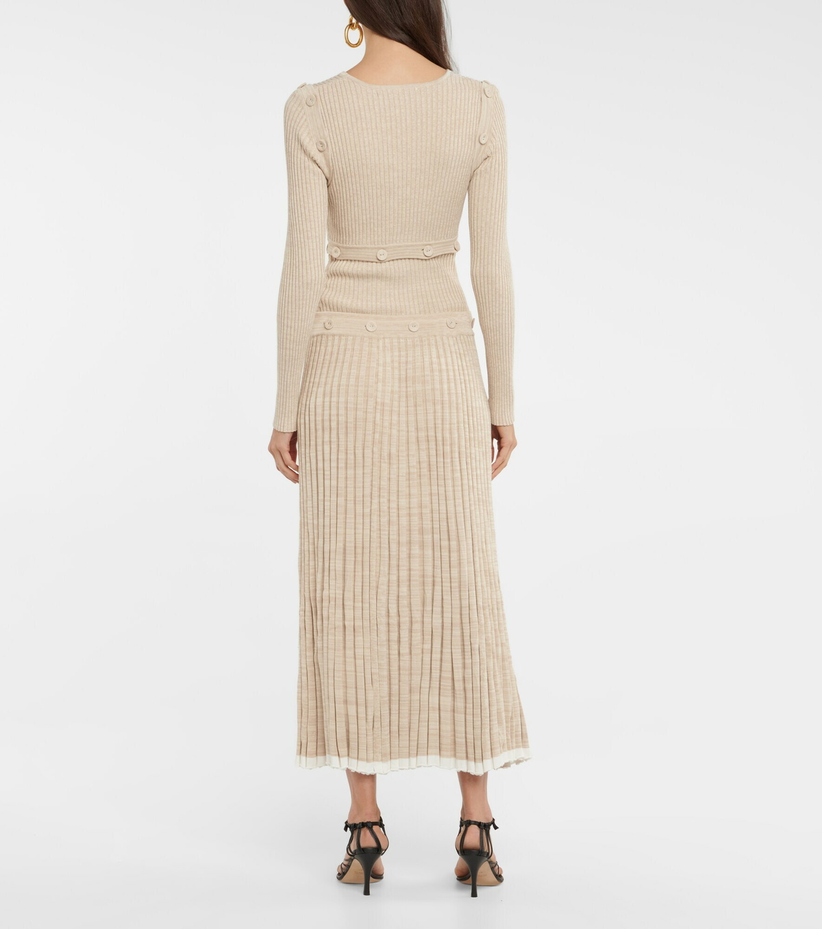 Christopher Esber - Convertible ribbed-knit maxi dress Christopher Esber