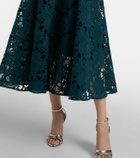Leo Lin Piper belted midi dress