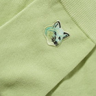 Maison Kitsuné Tonal Fox Head Patch Socks in Mint