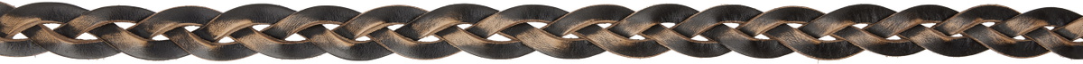 OUR LEGACY Black 2 CM Braided Belt