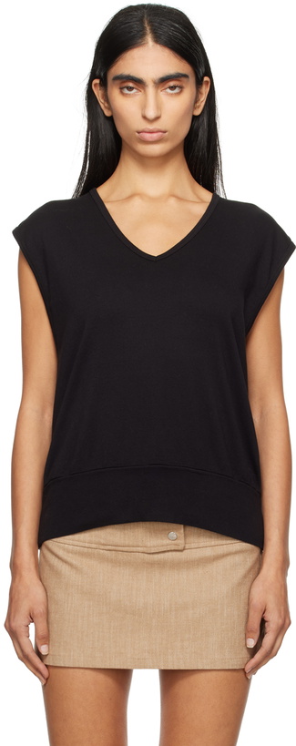 Photo: Gil Rodriguez Black Billie Oversized Tank Top