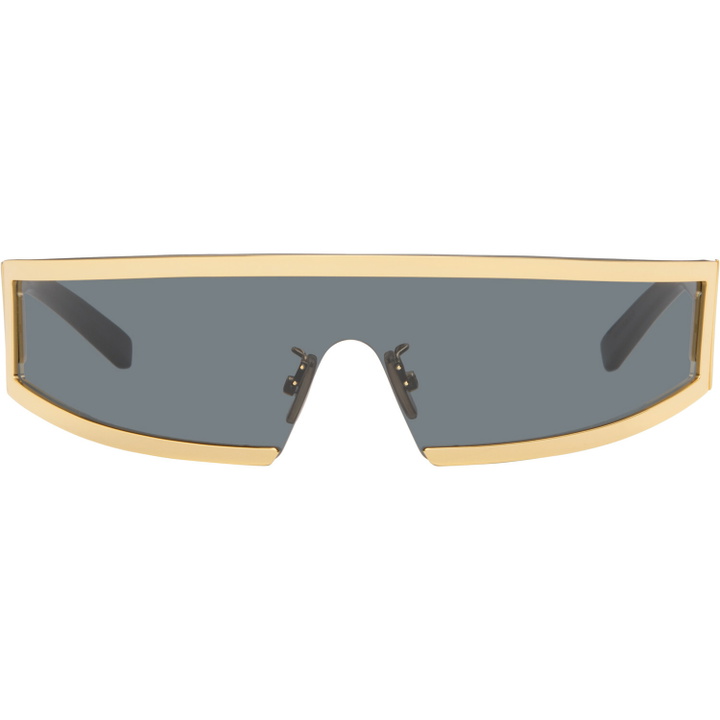 Photo: Givenchy Gold Square Sunglasses