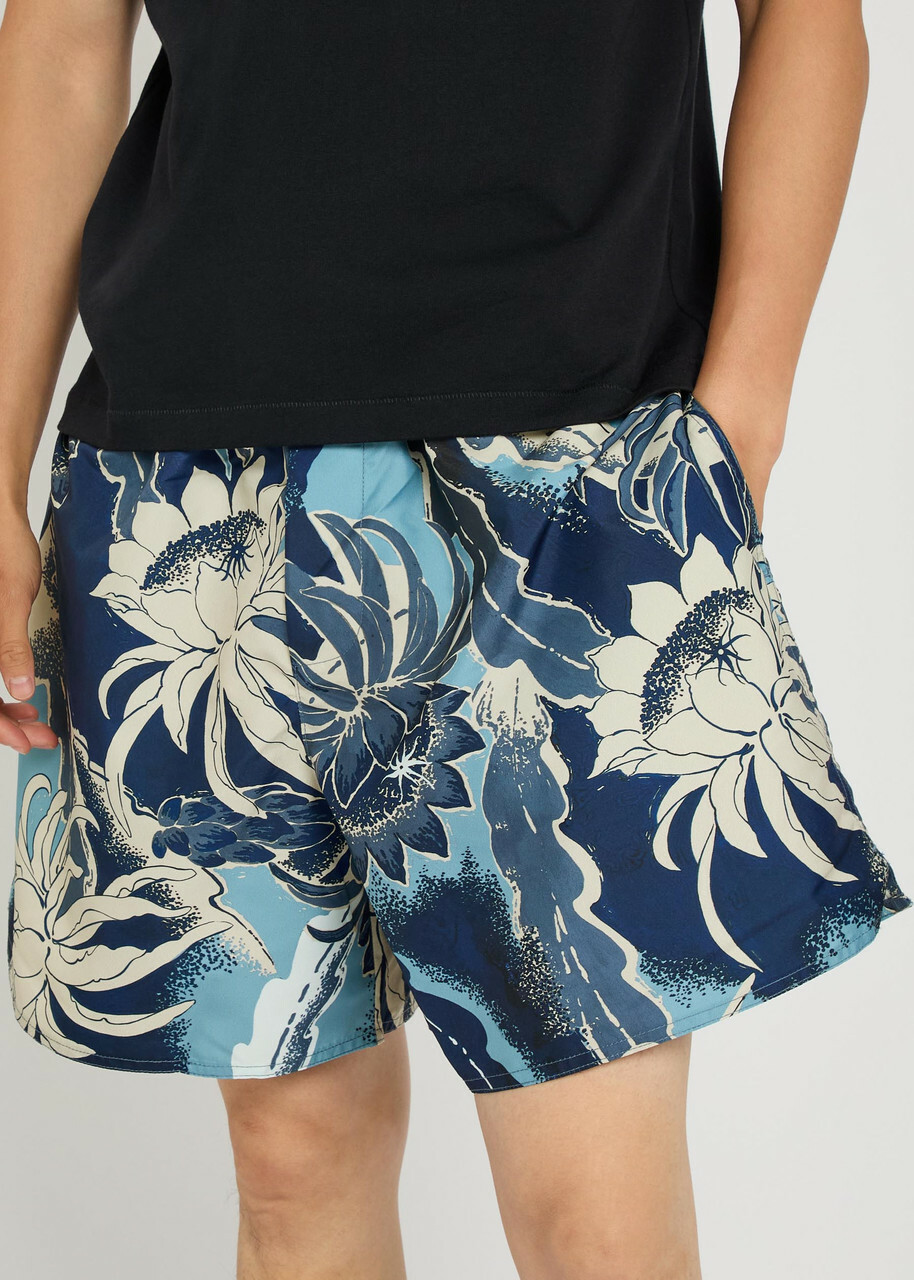 JW Anderson Hawaiian Printed Shell Swim Shorts Multicoloured 1