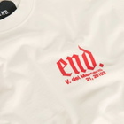 END. City Series 2.0 Milan T-Shirt in Ecru