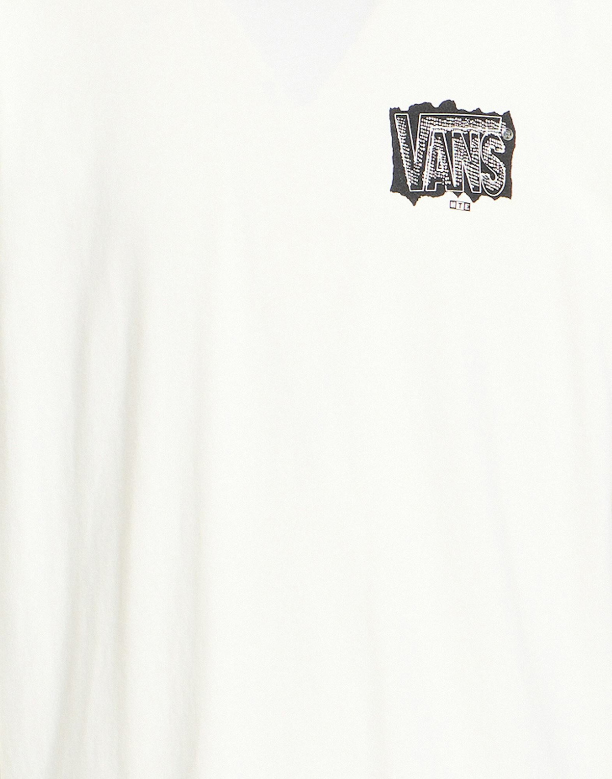 Vans Mens T-shirt in Ivory