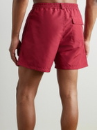 Loro Piana - Bay Straight-Leg Mid-Length Swim Shorts - Red