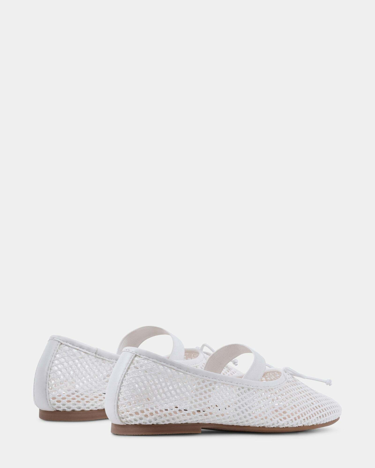 Steve Madden Palm Flats in White
