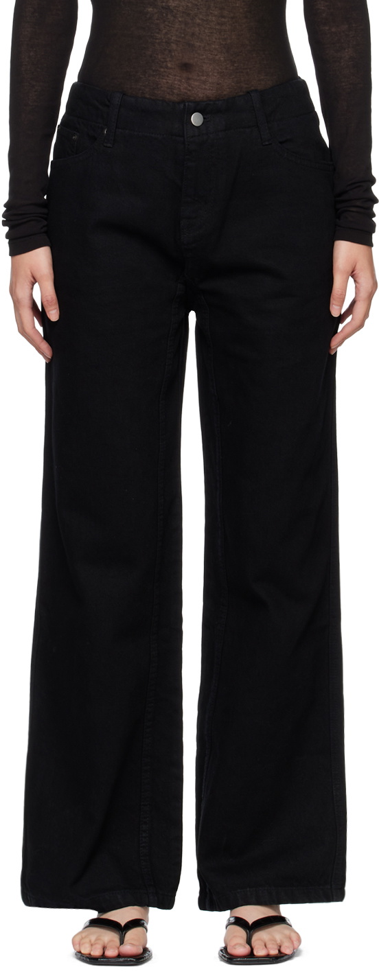 Subtle Le Nguyen Black On-Ward Jeans