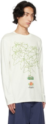 Henrik Vibskov Off-White Canned Tree Long Sleeve T-Shirt