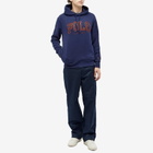 Polo Ralph Lauren Men's Polo College Logo Hoodie in Cruise Navy
