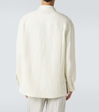 Zegna Wool and linen overshirt