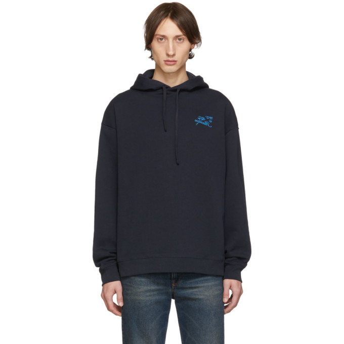 Photo: Raf Simons Navy Illusions Hoodie