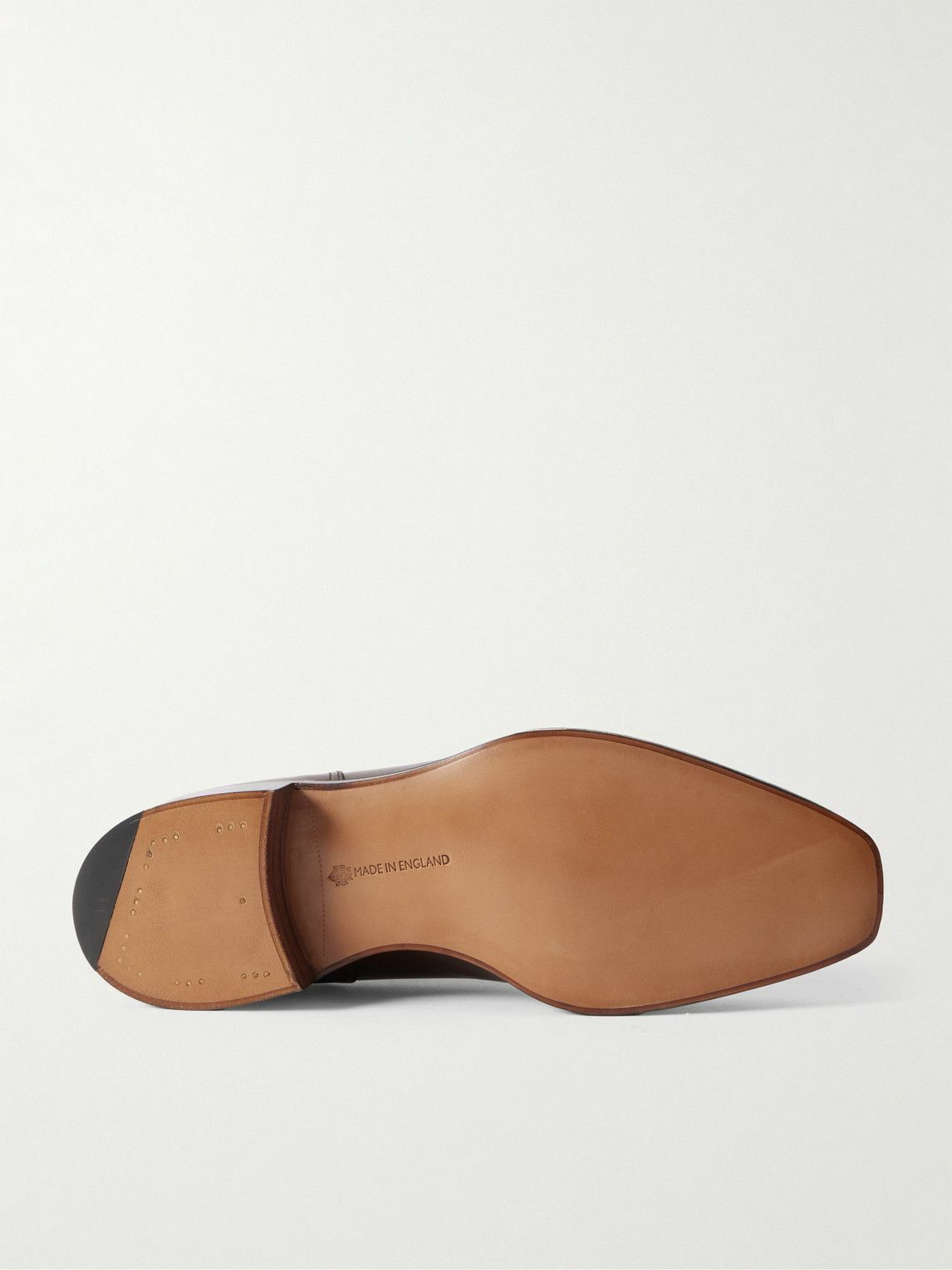Edward Green - Dover Leather Derby Shoes - Brown