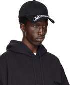 VETEMENTS Black Metal Logo Cap