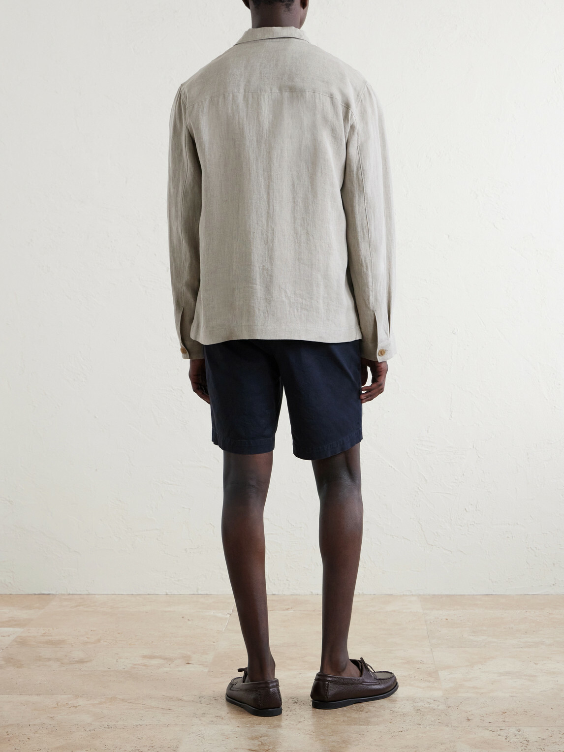 Sunspel - Linen Overshirt - Neutrals
